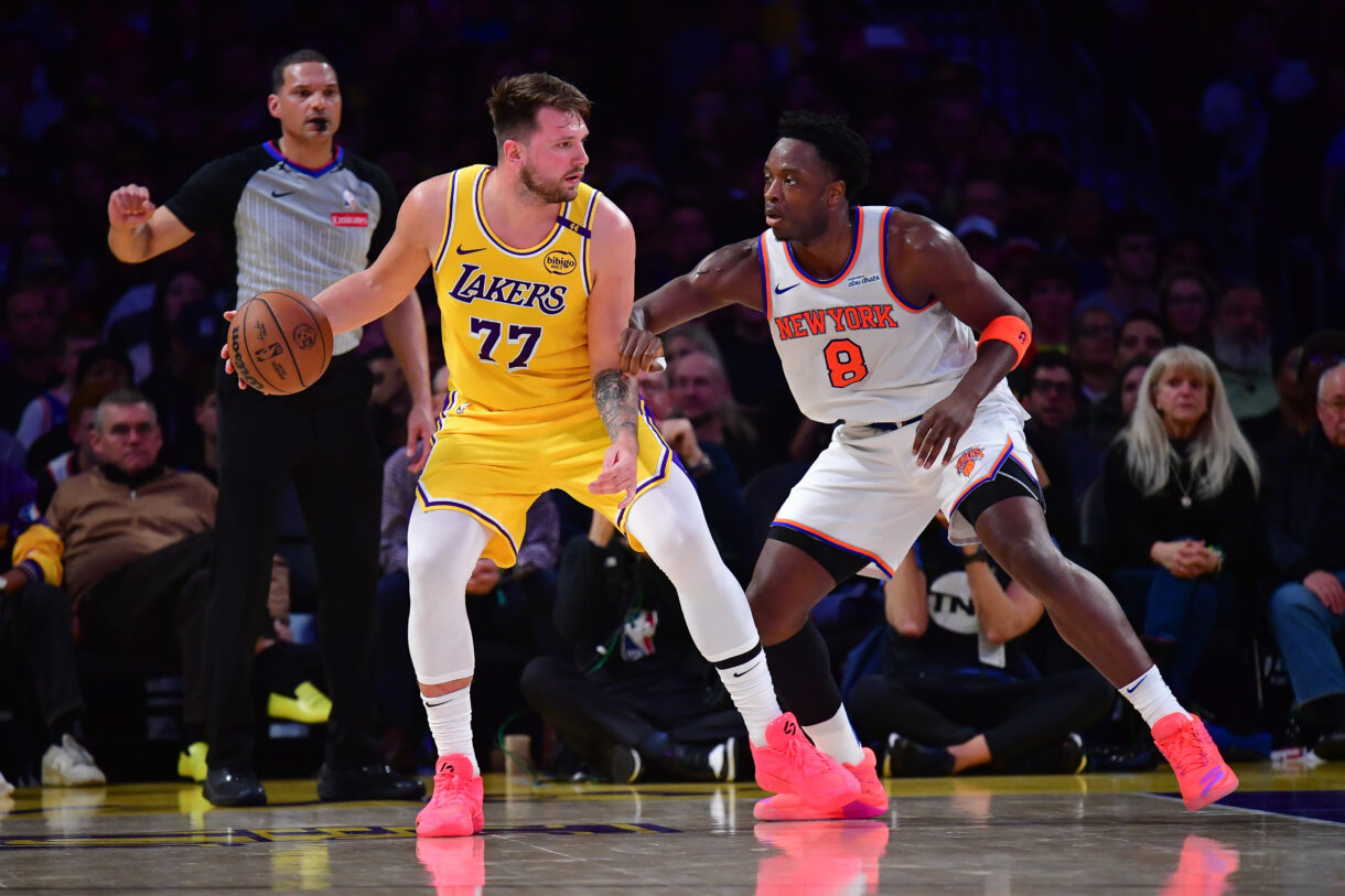 NBA: New York Knicks at Los Angeles Lakers