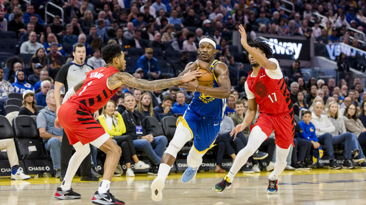 NBA: Portland Trail Blazers at Golden State Warriors
