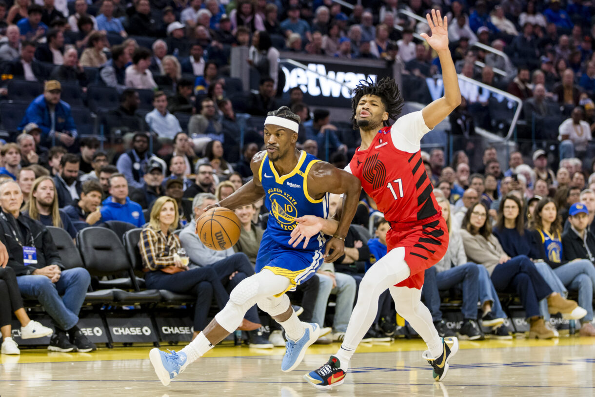 NBA: Portland Trail Blazers at Golden State Warriors