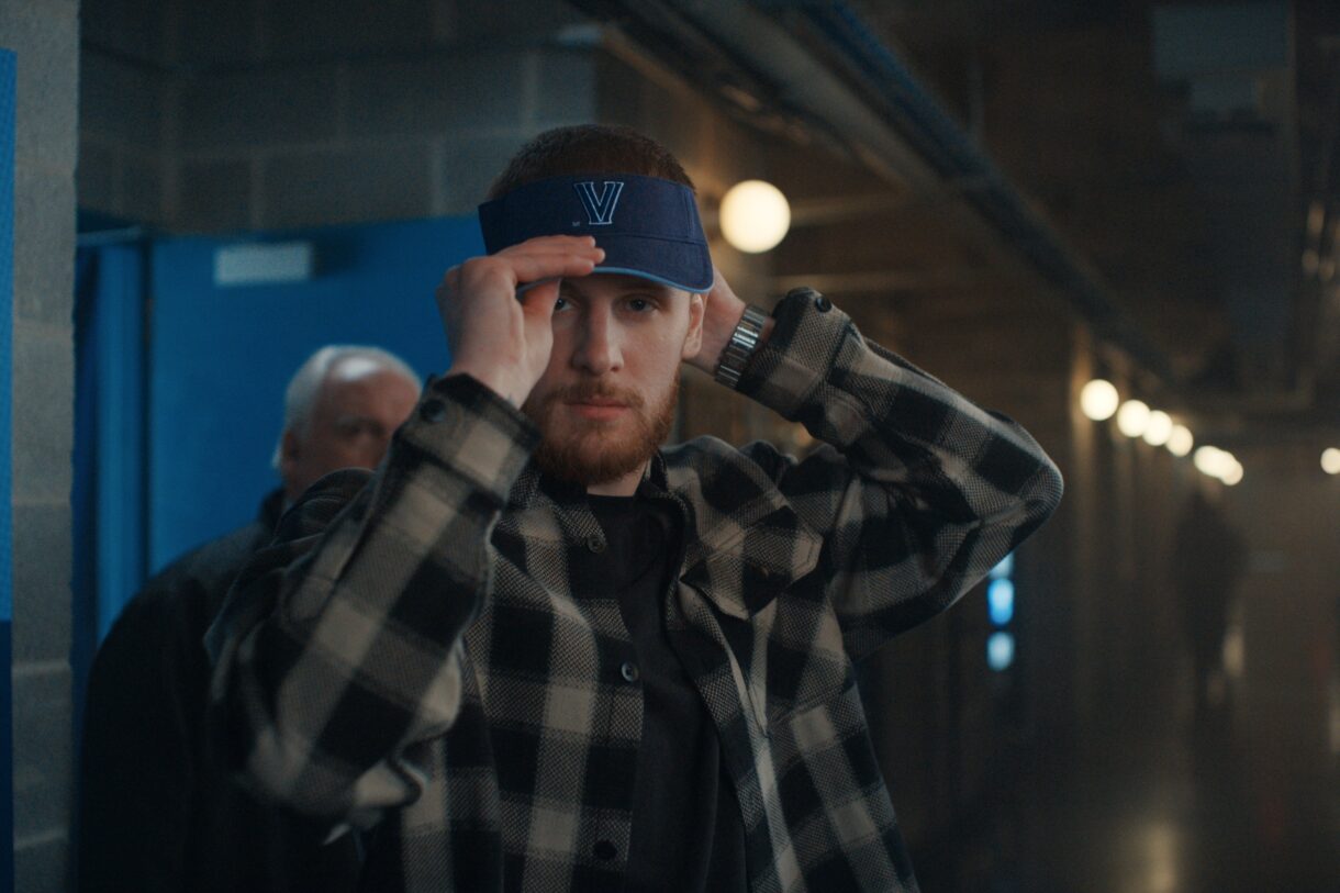 Villanova BFFs. AT&T Guaranteed Madness campaign. Donte DiVincenzo, Josh Hart, Jalen Brunson, Mikal Bridges.