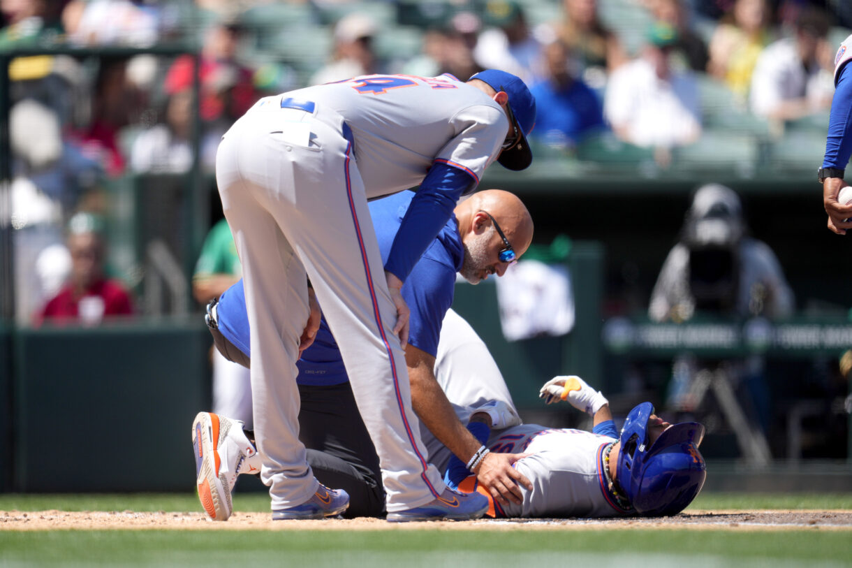 MLB: New York Mets at Athletics