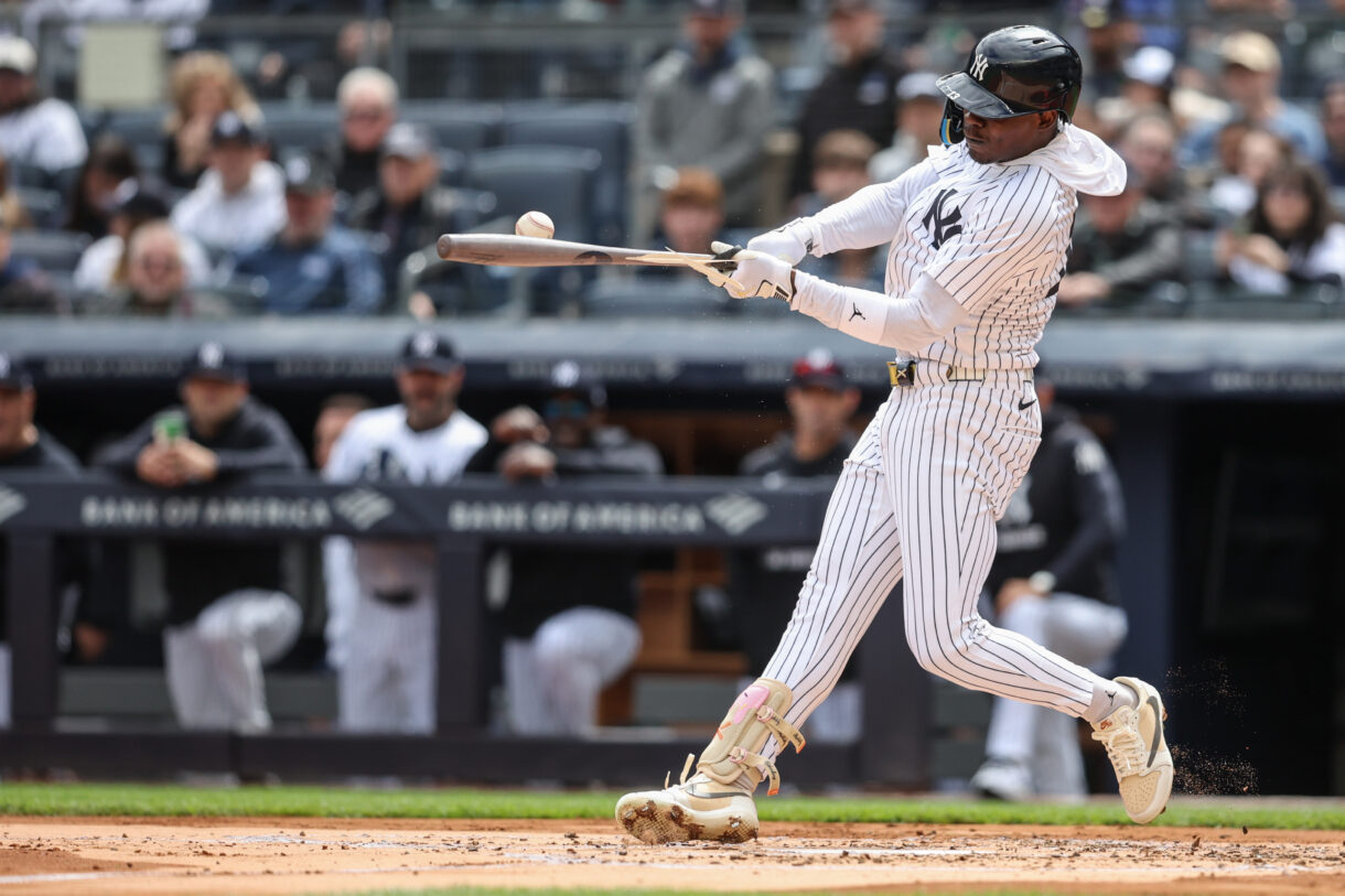 MLB: San Francisco Giants at New York Yankees, jazz chisholm