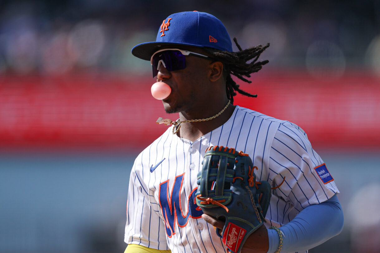 MLB: St. Louis Cardinals at New York Mets, luisangel acuna