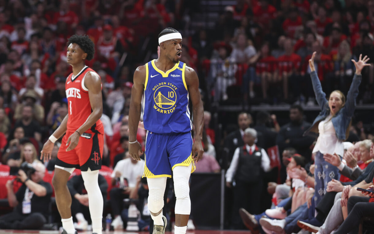 NBA: Playoffs-Golden State Warriors at Houston Rockets