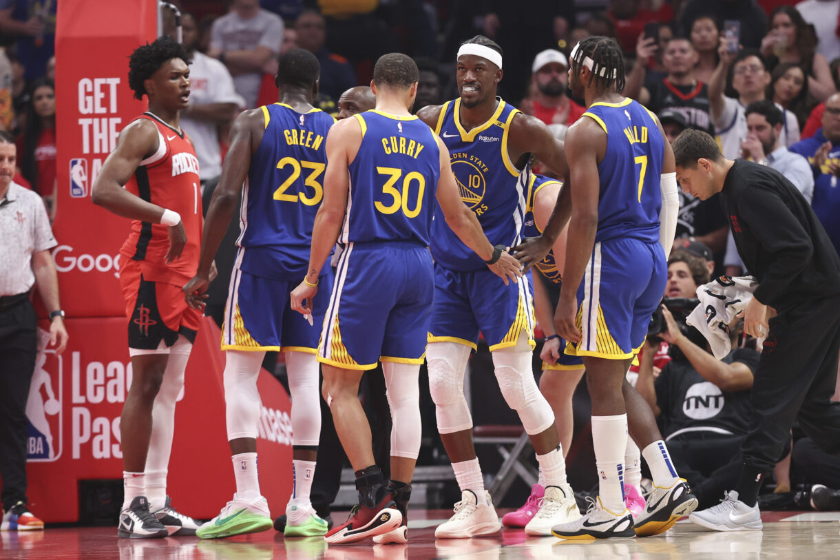 NBA: Playoffs-Golden State Warriors at Houston Rockets