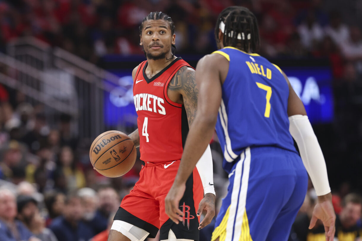 NBA: Playoffs-Golden State Warriors at Houston Rockets