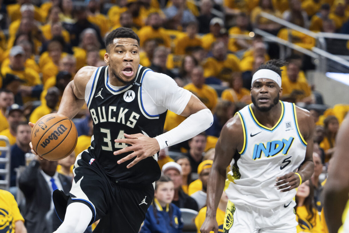 NBA: Playoffs-Milwaukee Bucks at Indiana Pacers
