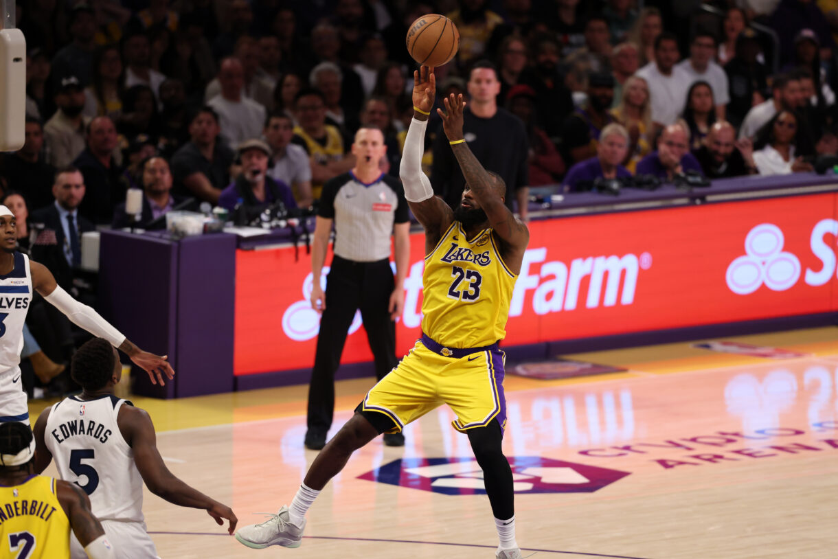 NBA: Playoffs-Minnesota Timberwolves at Los Angeles Lakers