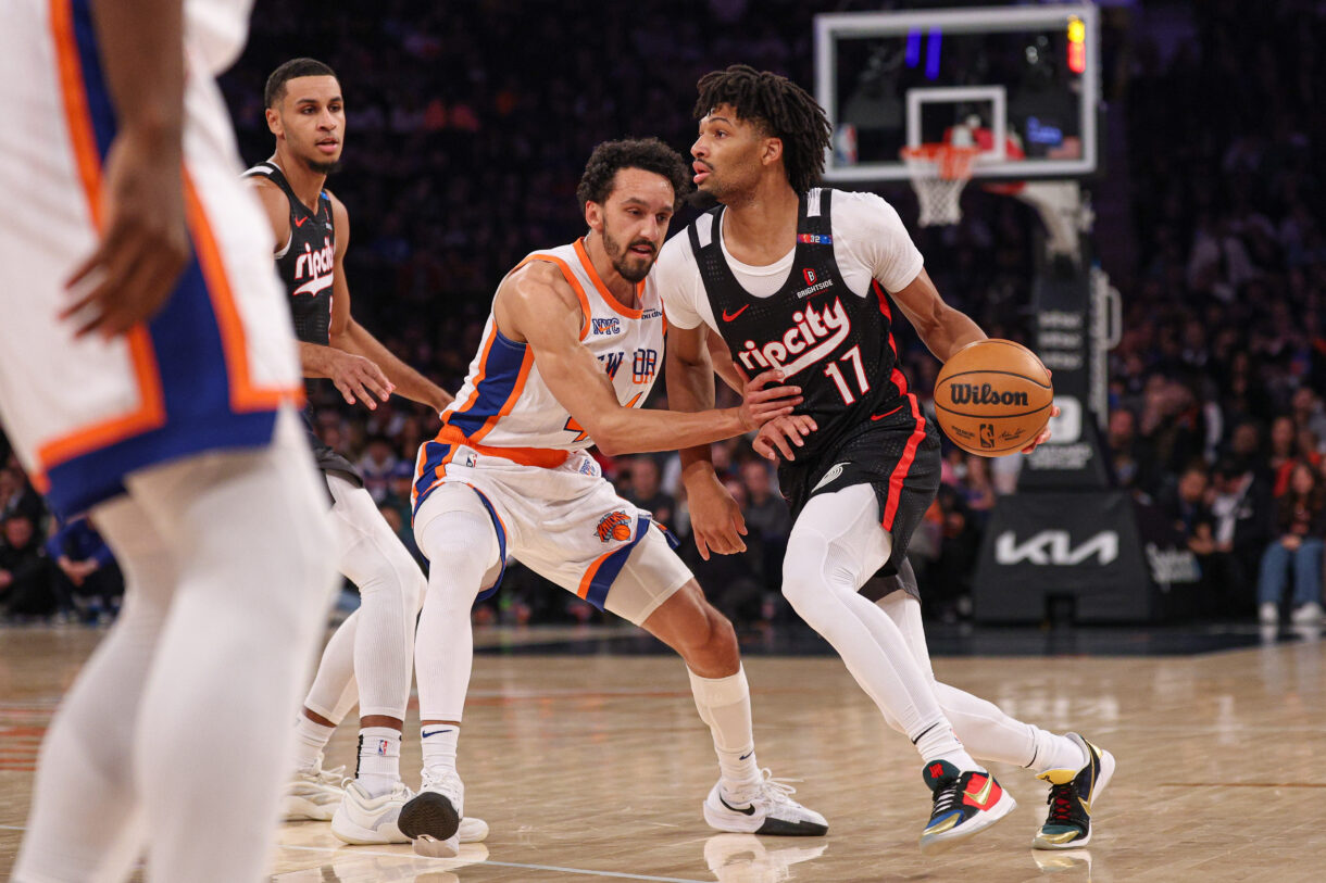 NBA: Portland Trail Blazers at New York Knicks