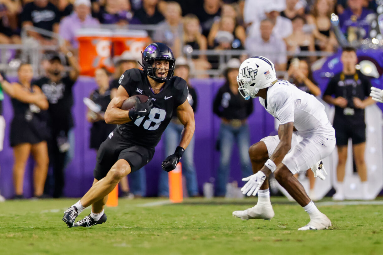 NCAA Football: Central Florida at Texas Christian, jack bech, new york giants