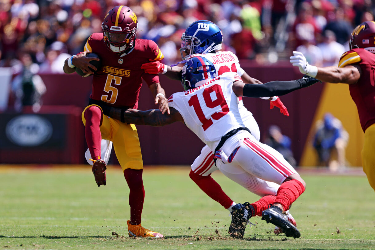 NFL: New York Giants at Washington Commanders