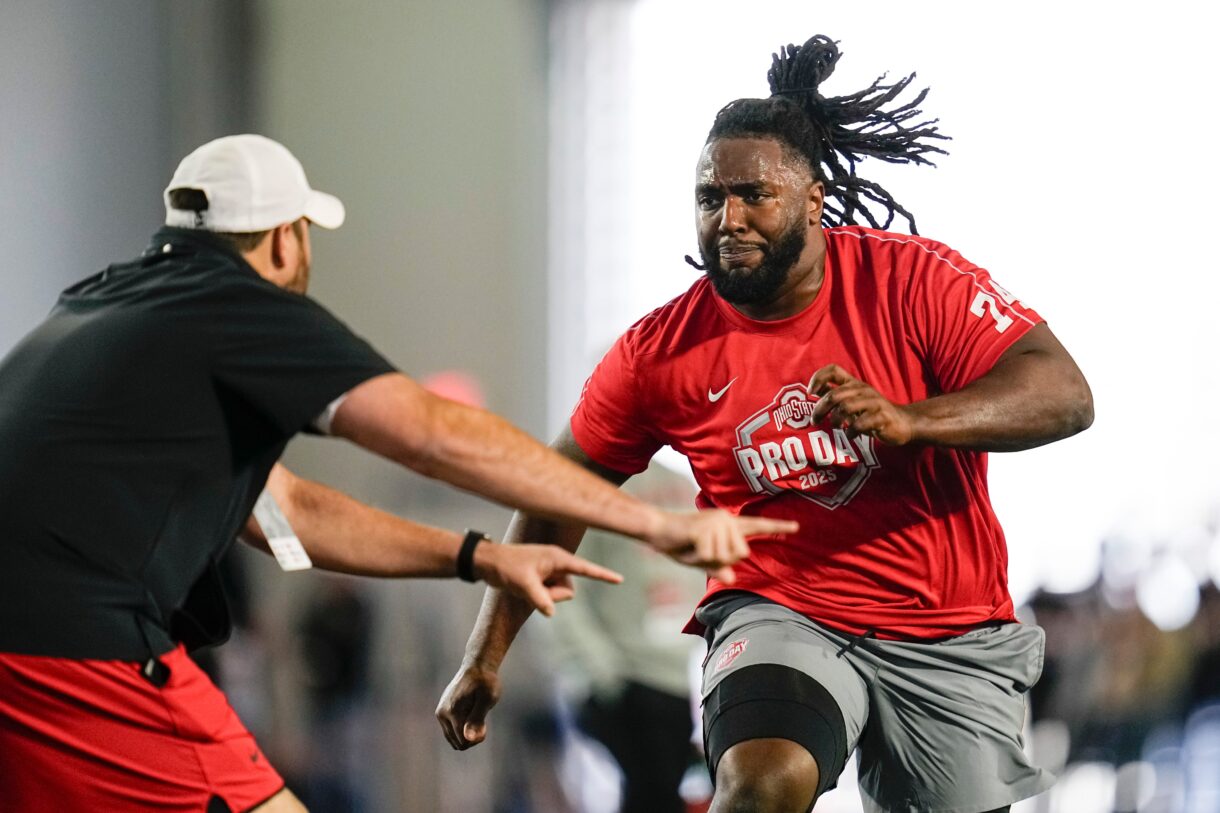 Donovan Jackson, NFL Draft, Giants