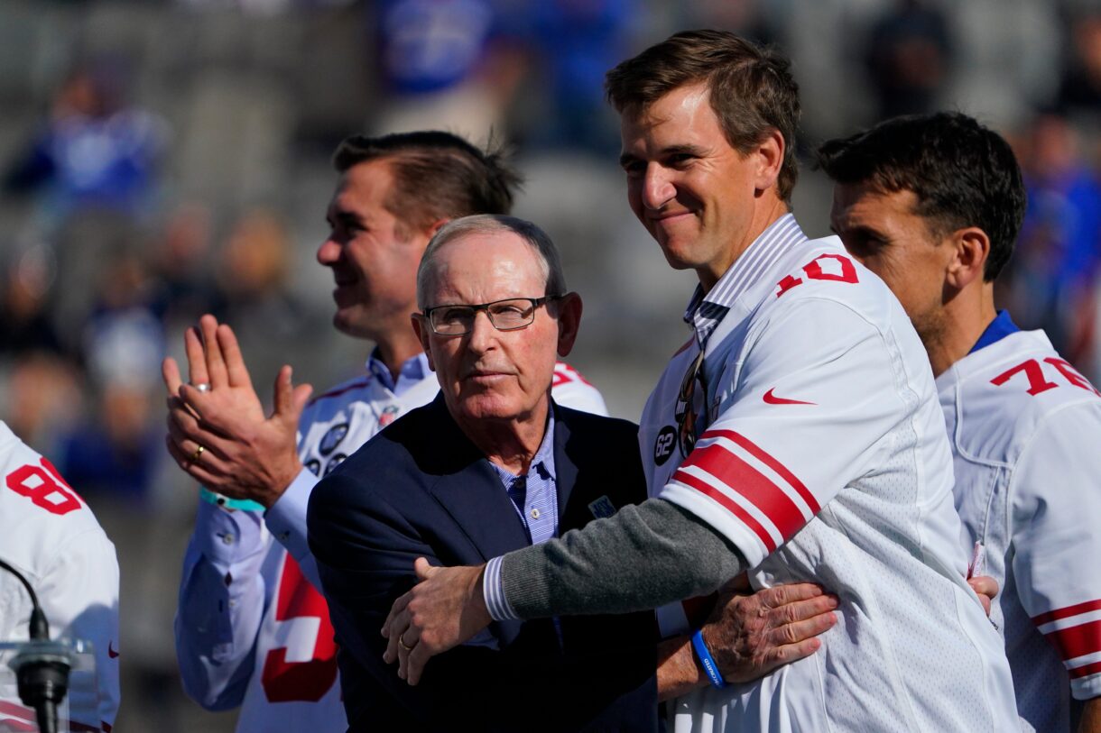 Tom Coughlin, Eli Manning, Giants