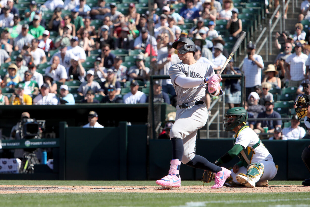 MLB: New York Yankees at Athletics, aaron judge