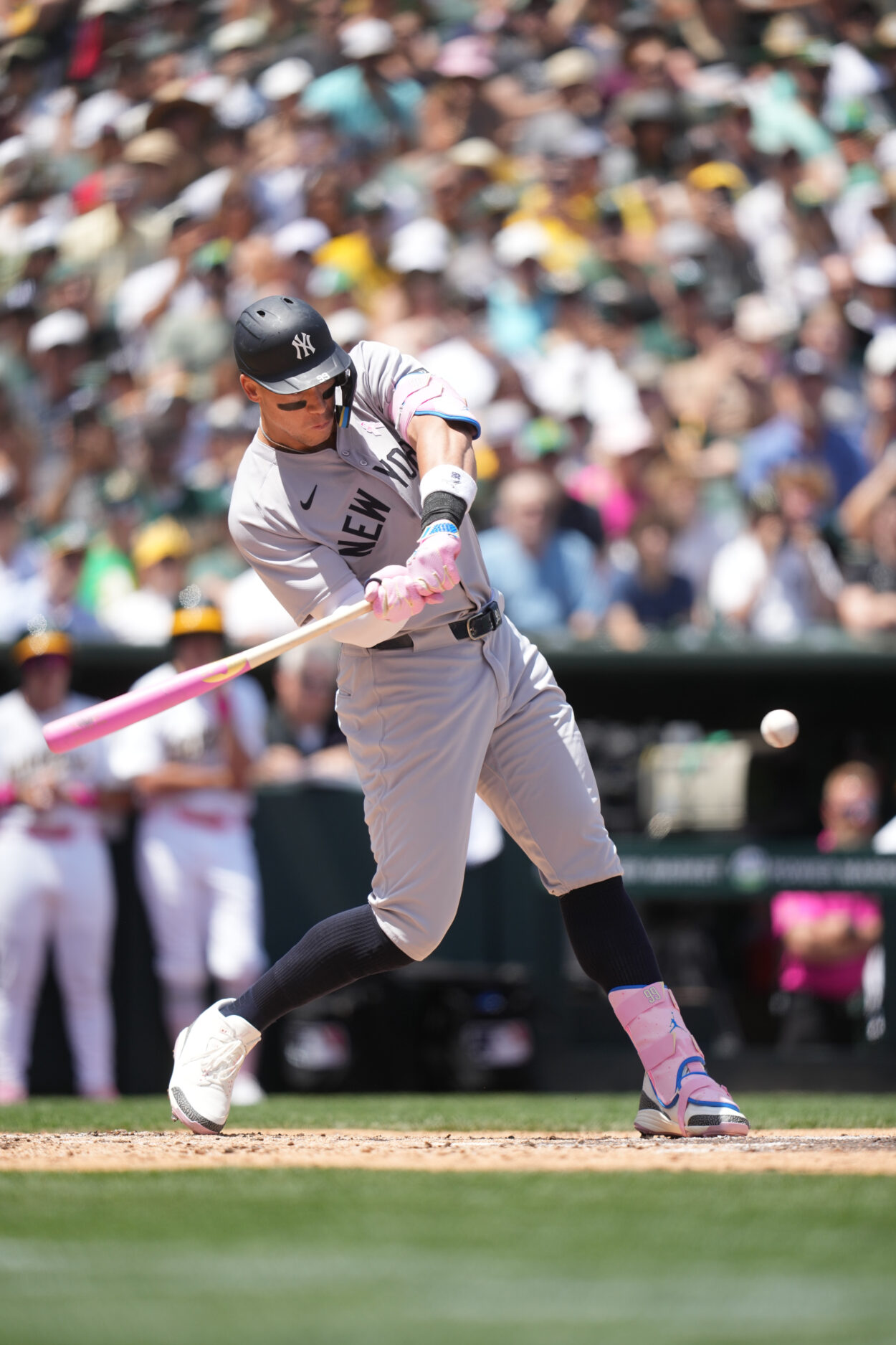 MLB: New York Yankees at Athletics, aaron judge
