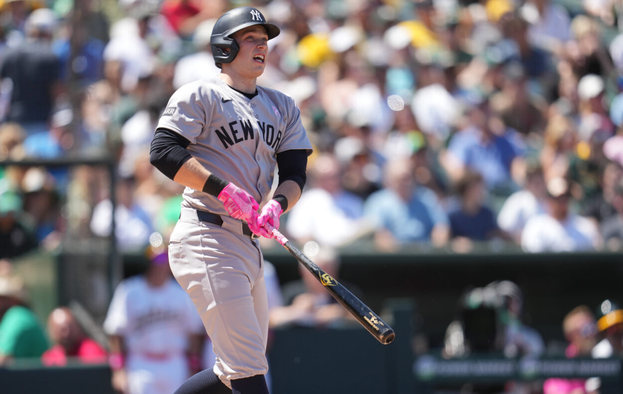 MLB: New York Yankees at Athletics, ben rice
