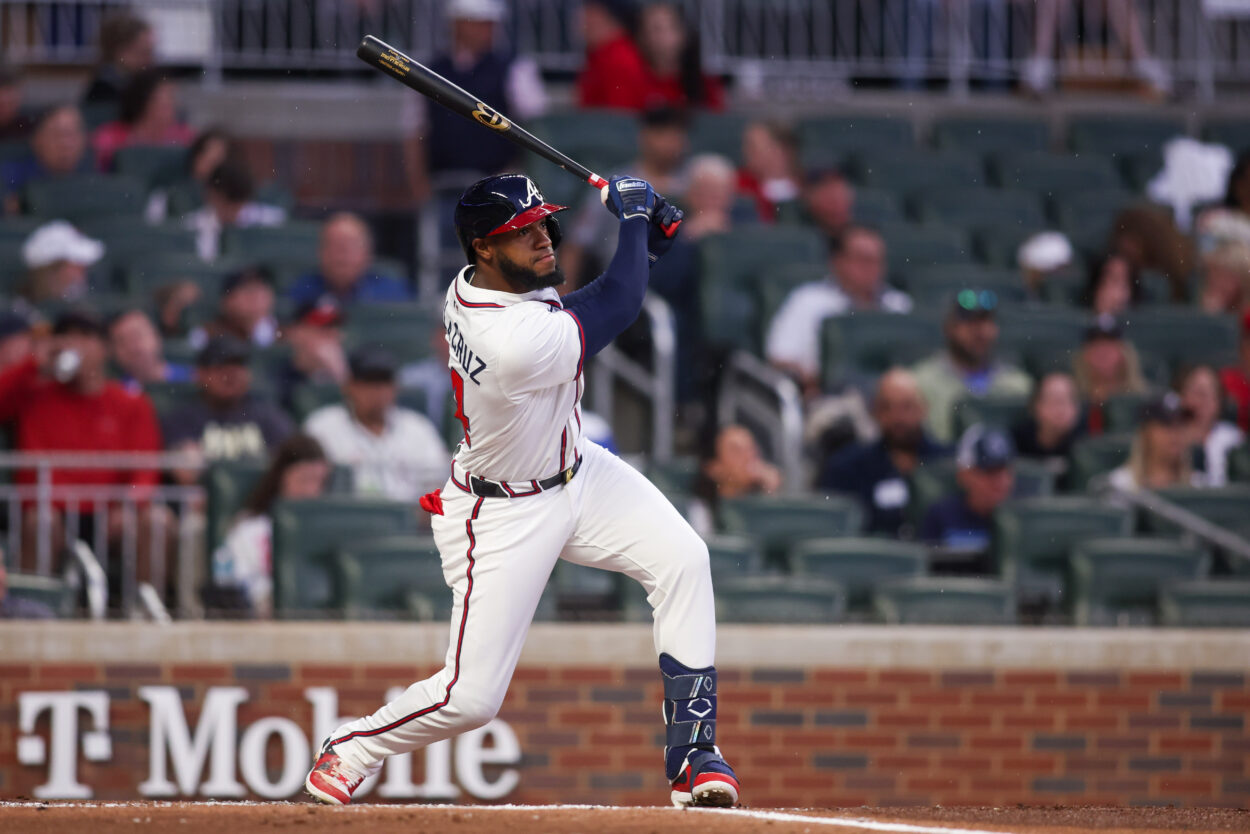 MLB: Philadelphia Phillies at Atlanta Braves, Bryan De La Cruz, yankees