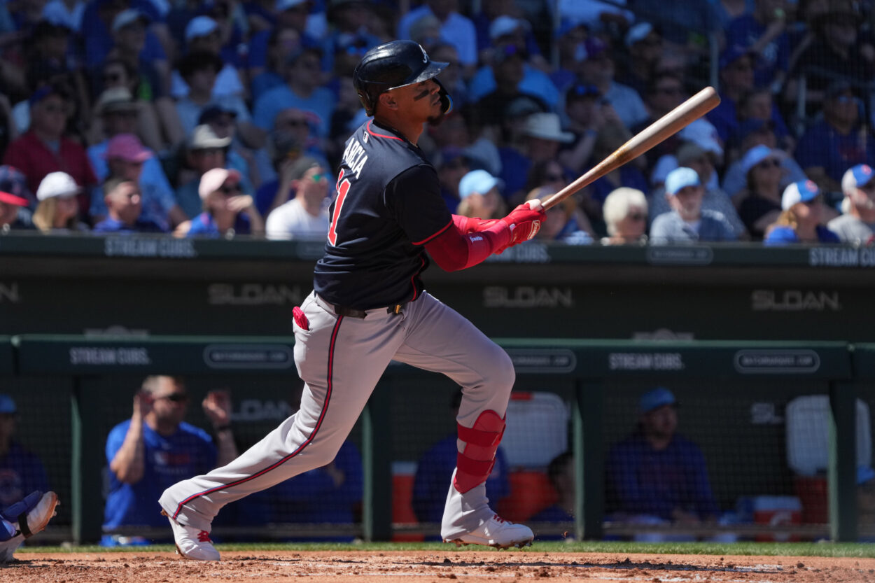 MLB: Spring Training-Atlanta Braves at Chicago Cubs