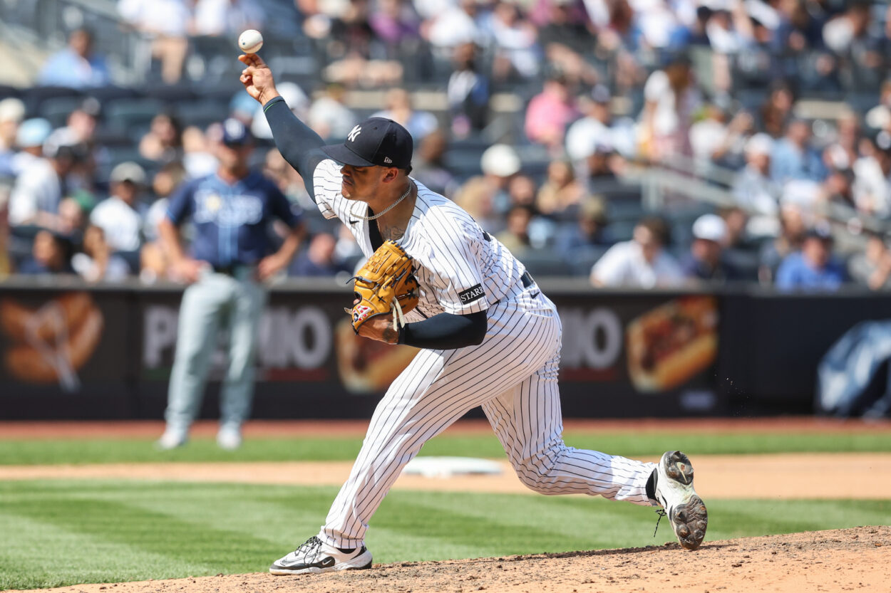 MLB: Tampa Bay Rays at New York Yankees, fernando cruz