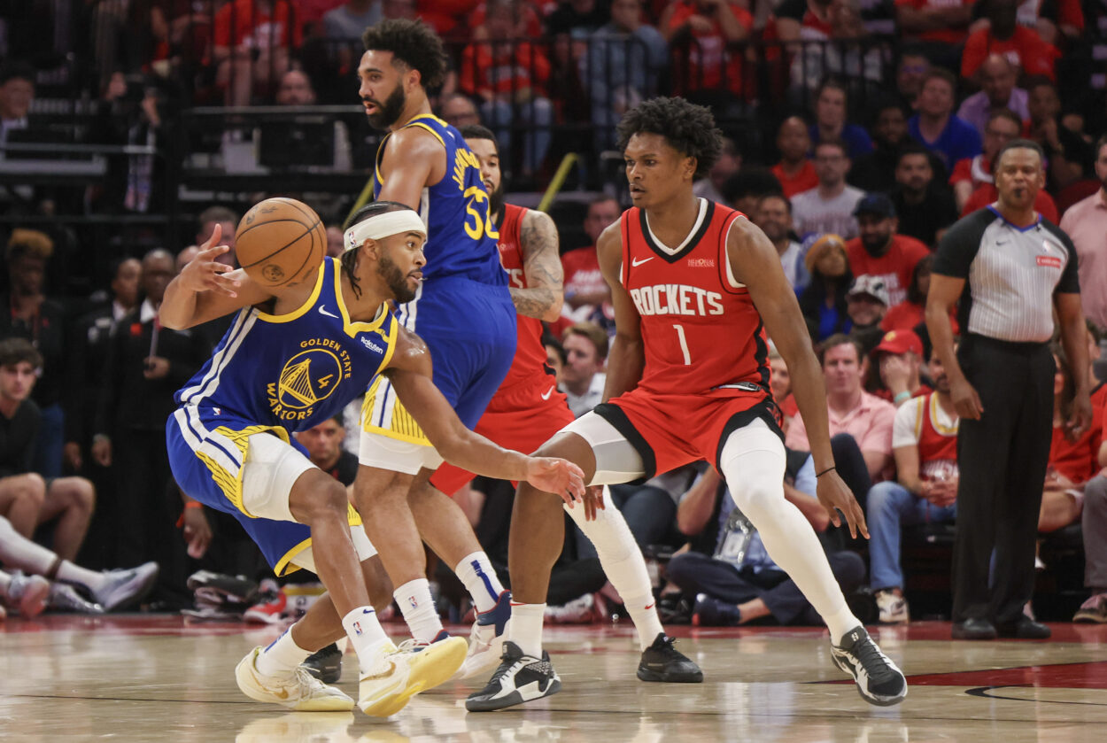 NBA: Playoffs-Golden State Warriors at Houston Rockets