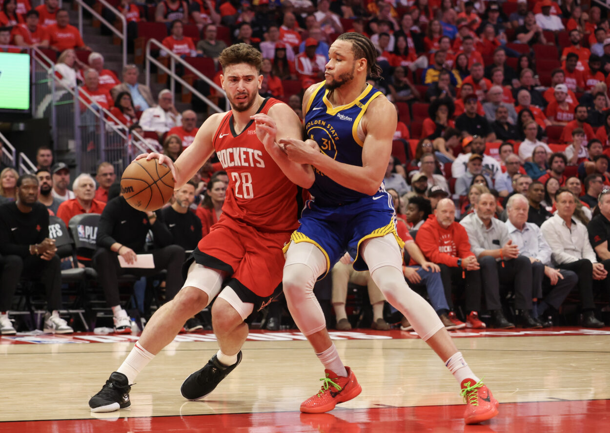 NBA: Playoffs-Golden State Warriors at Houston Rockets