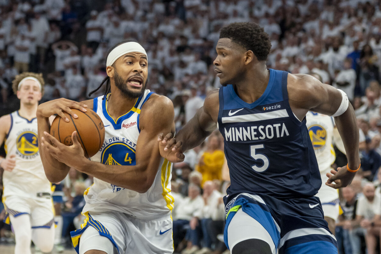 NBA: Playoffs-Golden State Warriors at Minnesota Timberwolves