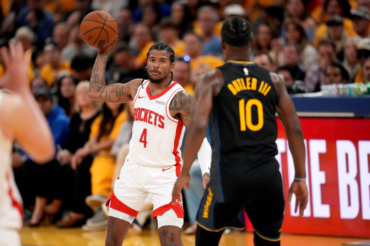 NBA: Playoffs-Houston Rockets at Golden State Warriors