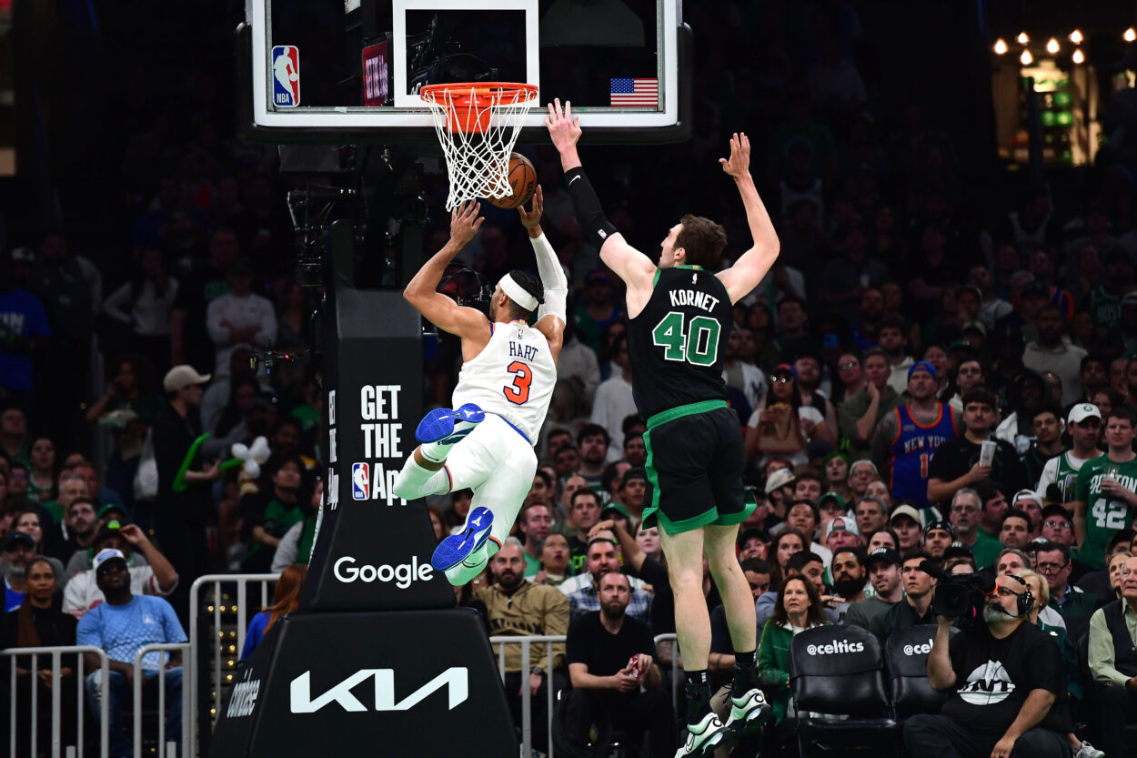 NBA: Playoffs-New York Knicks at Boston Celtics