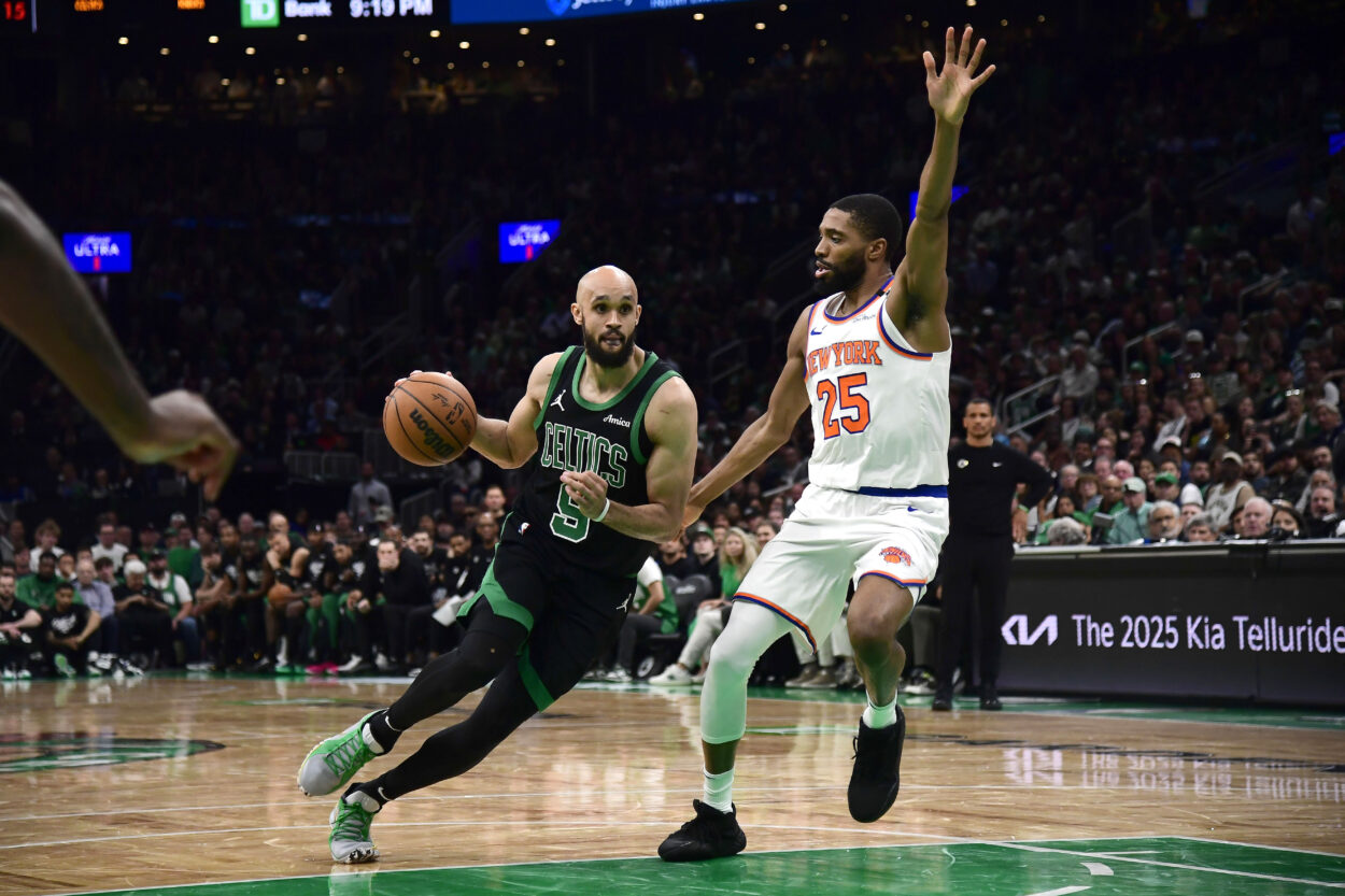 NBA: Playoffs-New York Knicks at Boston Celtics