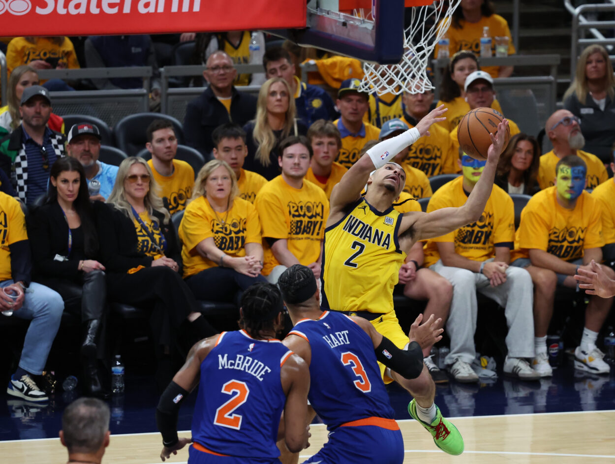 NBA: Playoffs-New York Knicks at Indiana Pacers