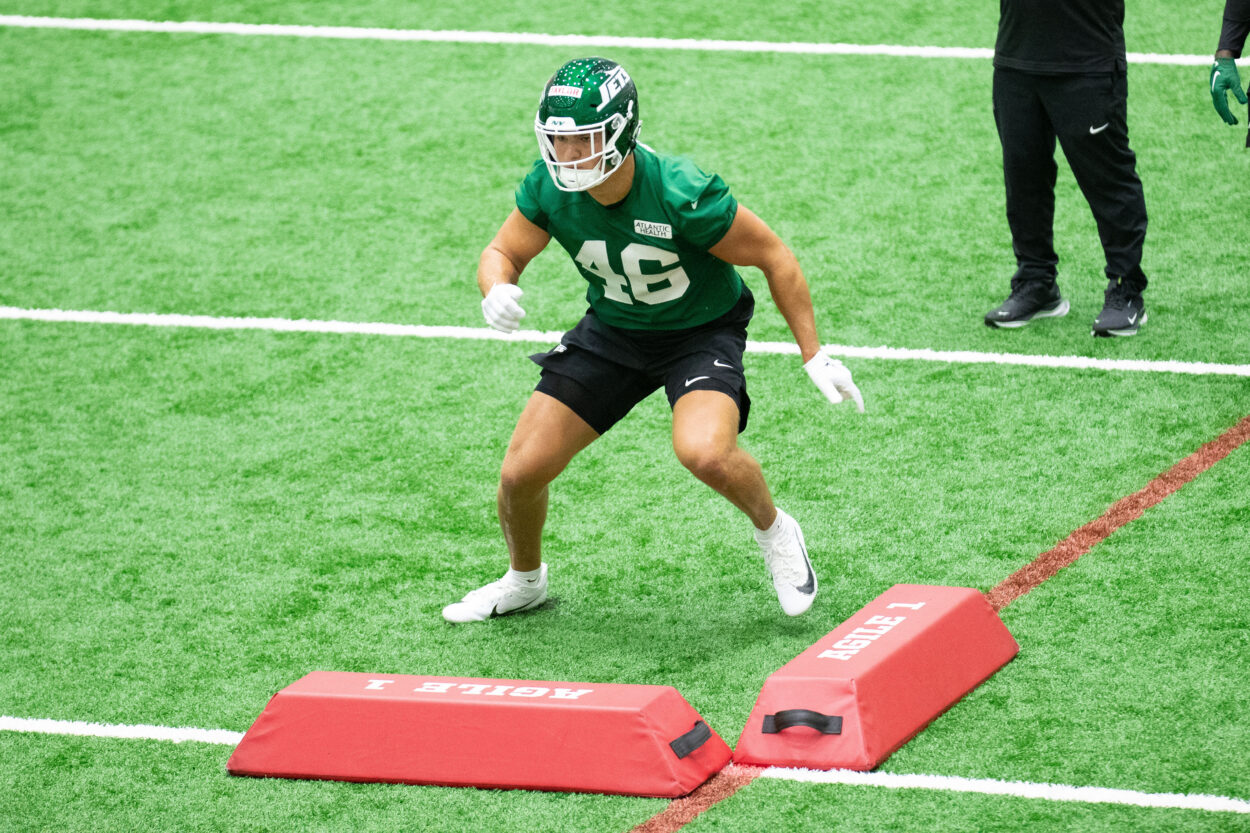 NFL: New York Jets Rookie Minicamp, mason taylor