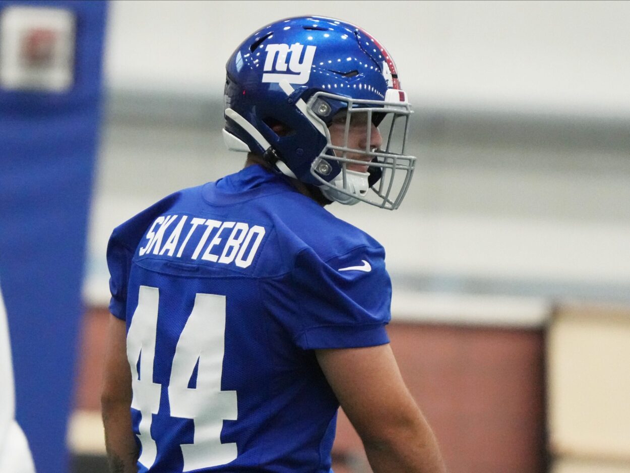 Cam Skattebo, Giants