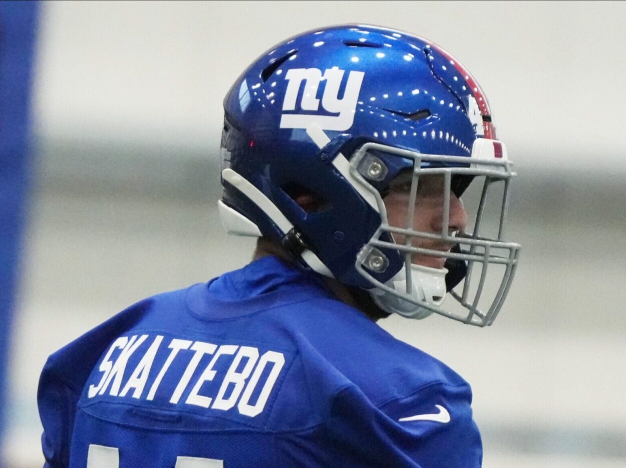 Cam Skattebo, Giants