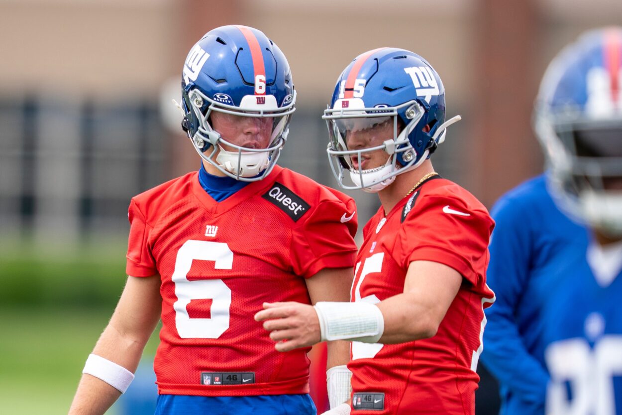 Syndication: The Record, jaxson dart, new york giants