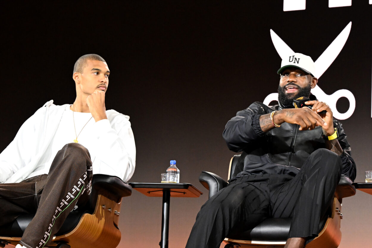 LeBron James, NBA, Fanatics Fest, Lakers, Spurs, Victor Wembanyama