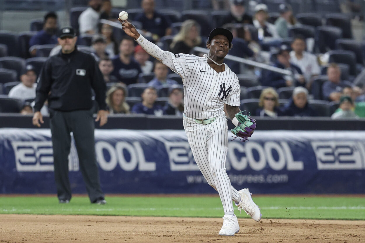 MLB: Athletics at New York Yankees, jazz chisholm
