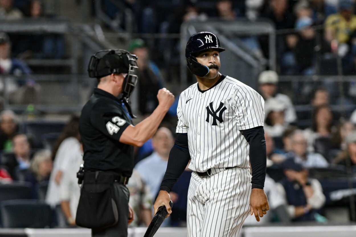 MLB: Boston Red Sox at New York Yankees, trent grisham