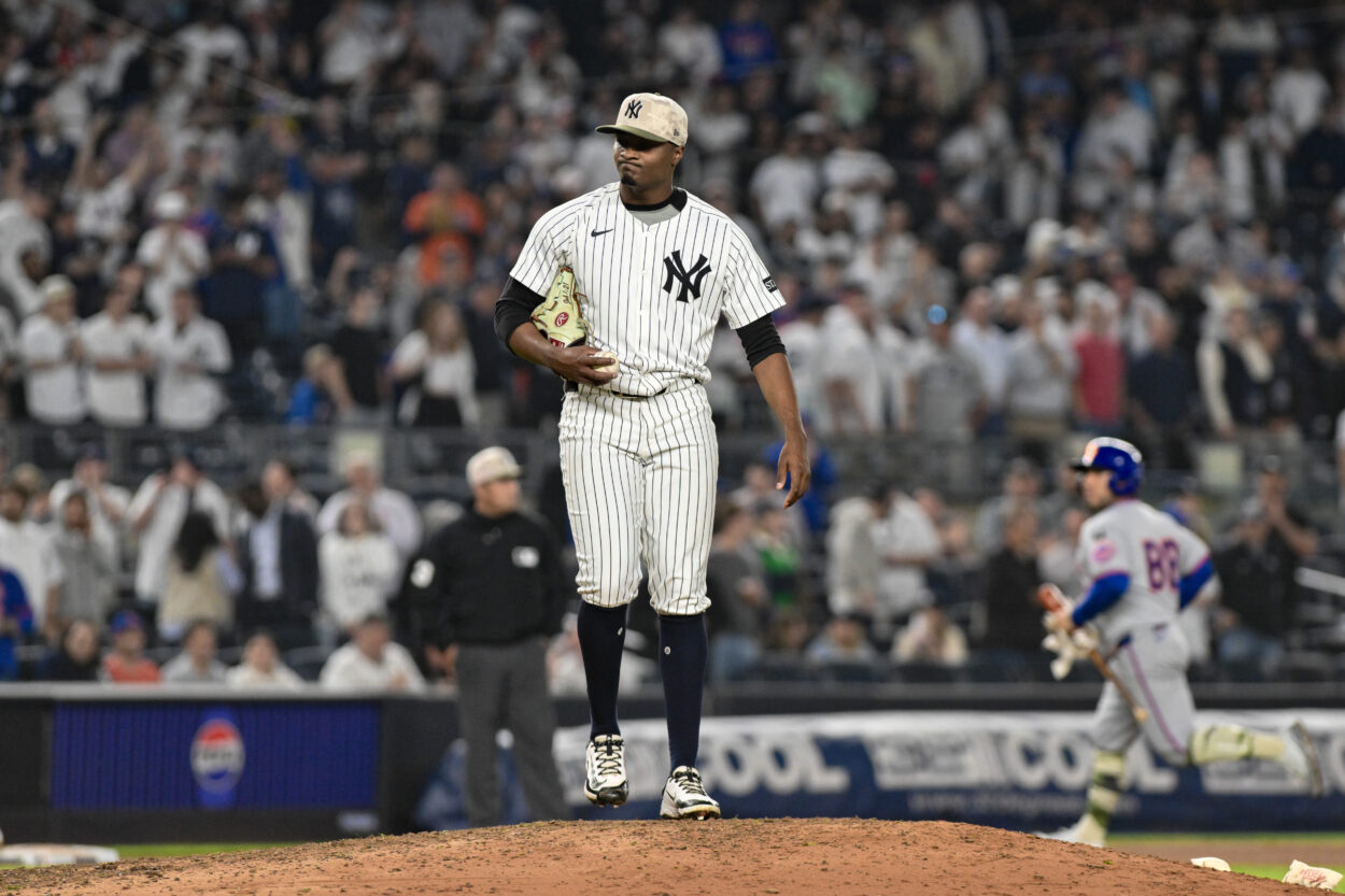 MLB: New York Mets at New York Yankees, yerry de los santos
