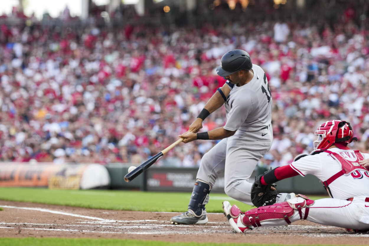 MLB: New York Yankees at Cincinnati Reds, trent grisham