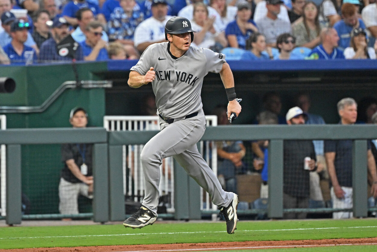 MLB: New York Yankees at Kansas City Royals, dj lemahieu