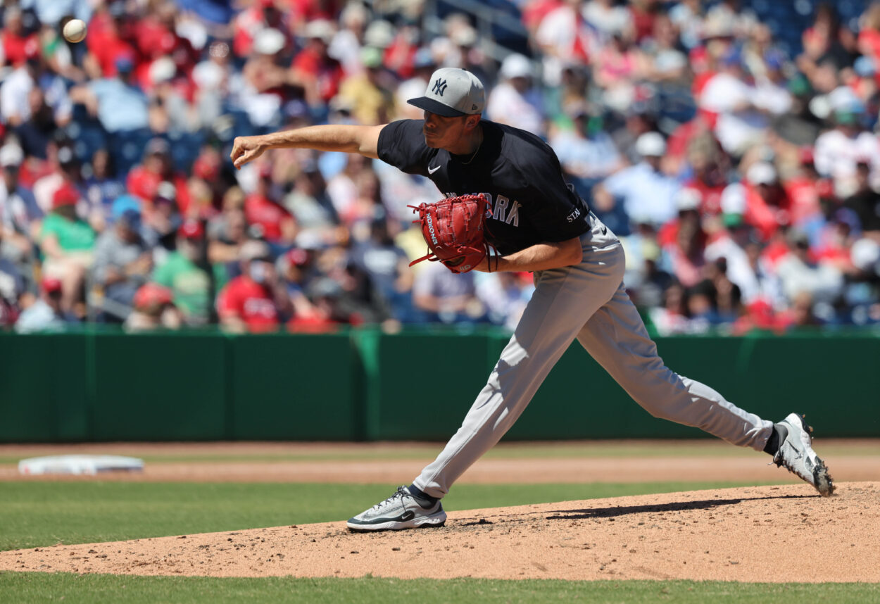 MLB: Spring Training-New York Yankees at Philadelphia Phillies, allan winans