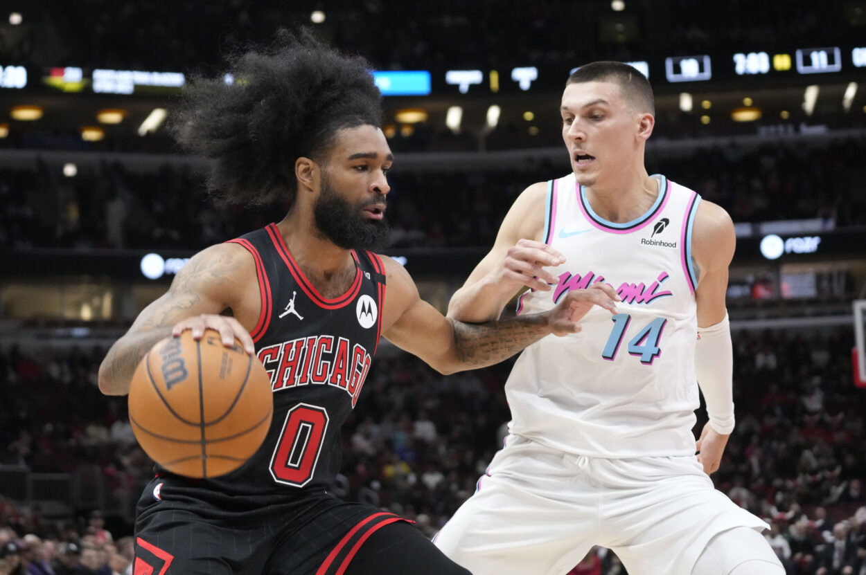 NBA: Miami Heat at Chicago Bulls
