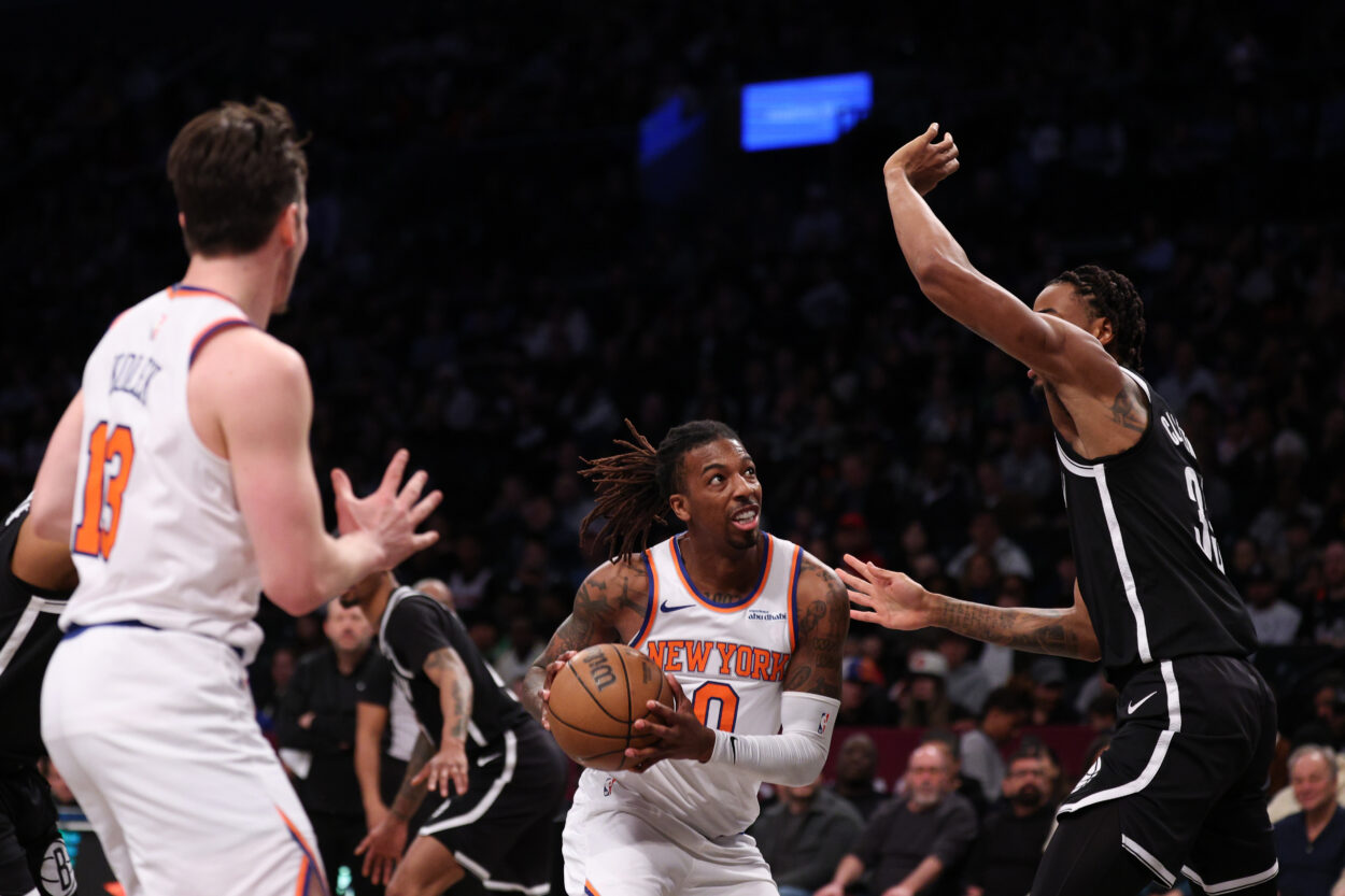 NBA: New York Knicks at Brooklyn Nets