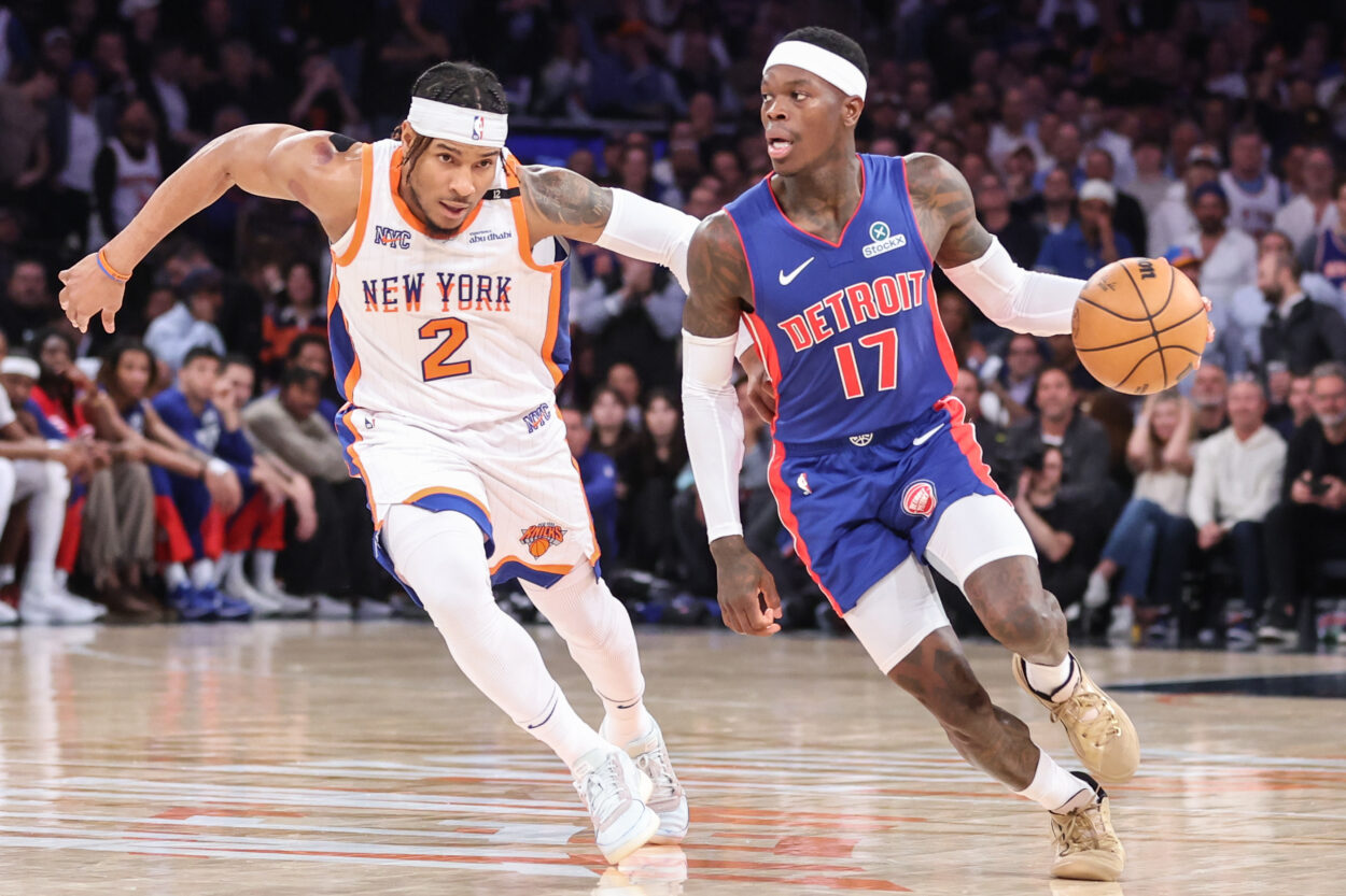 NBA: Playoffs-Detroit Pistons at New York Knicks