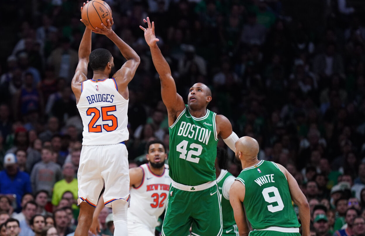 NBA: Playoffs-New York Knicks at Boston Celtics