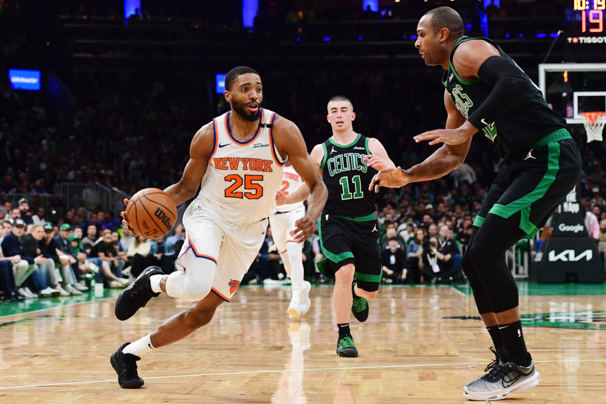 NBA: Playoffs-New York Knicks at Boston Celtics