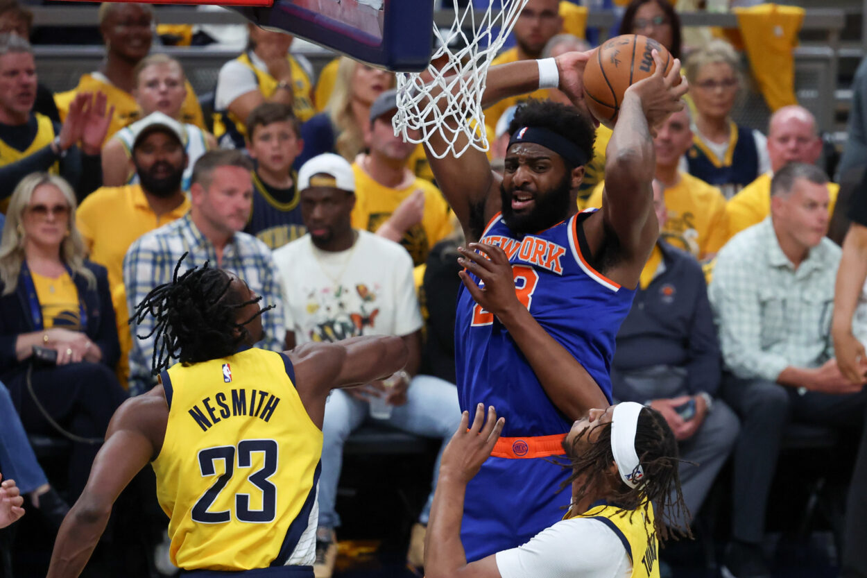 NBA: Playoffs-New York Knicks at Indiana Pacers