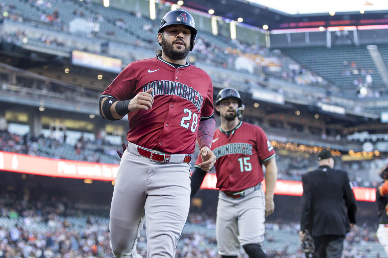 MLB: Arizona Diamondbacks at San Francisco Giants, Eugenio Suárez, new york yankees