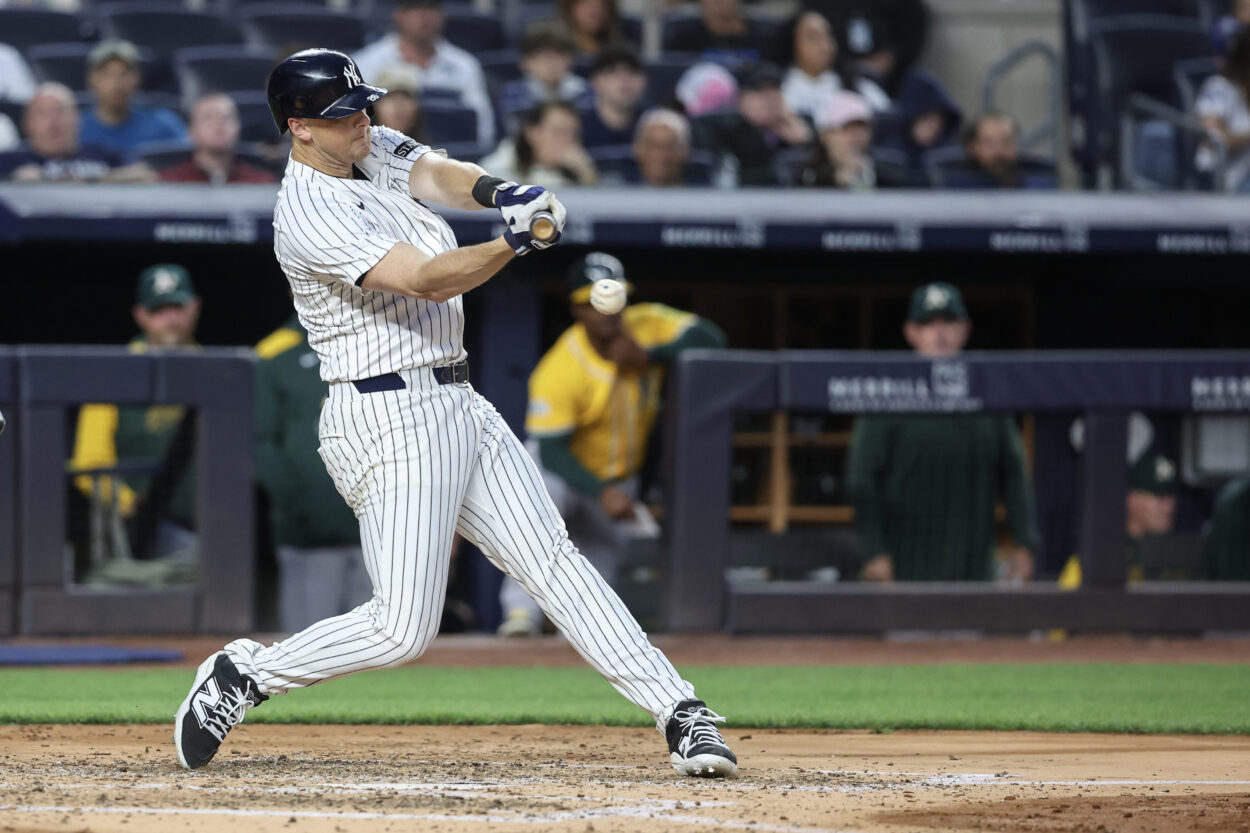 MLB: Athletics at New York Yankees, dj lemahieu