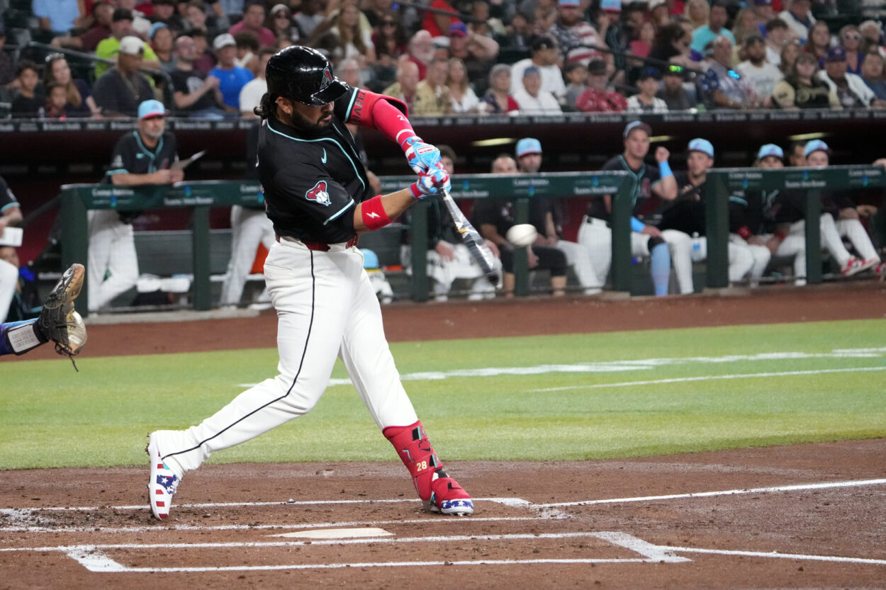 MLB: Kansas City Royals at Arizona Diamondbacks, Eugenio Suárez, yankees